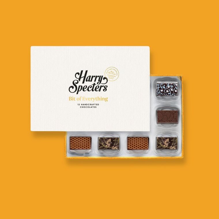 The Sharing Bit Of Everything 12 Chocolates Box