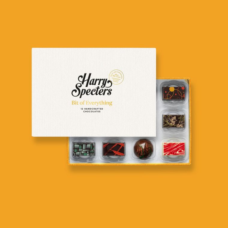 The Thank You Bit Of Everything 12 Chocolates Box