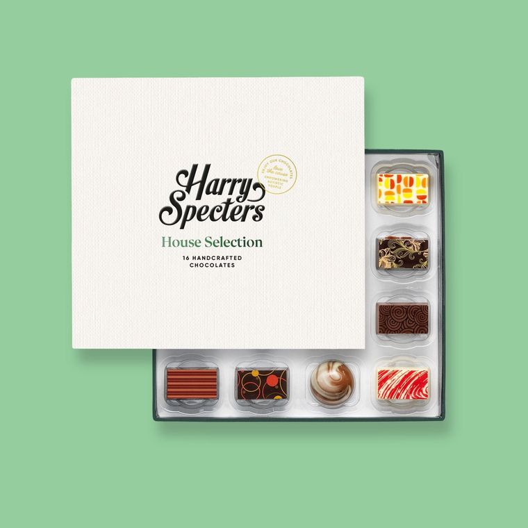 The Birthday House Selection 16 Chocolates Box