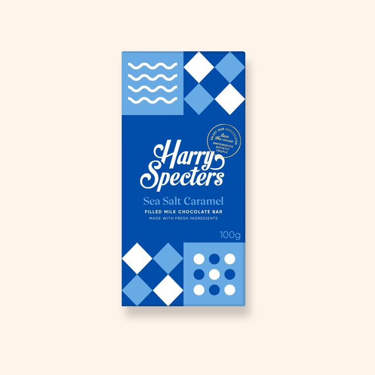 The Sea Salt Caramel 40% Milk Chocolate Bar